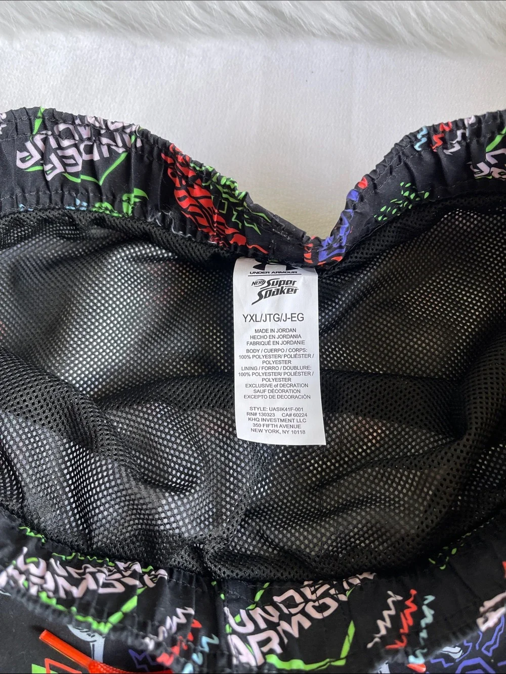 Under Armour Youth Boy’s Swim Shorts Size XL. NWT.